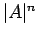 $\vert A\vert^n$
